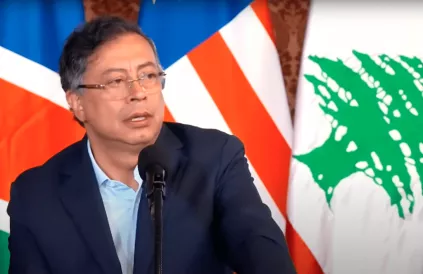 President Gustavo Petro (16 juli 2025). Foto Presidencia de la República de Colombia
