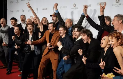 Net als bij de Oscars werd bij de Ensors de dominantie van witte perspectieven in de film- en televisiewereld zichtbaar. Bron: Website De Ensors