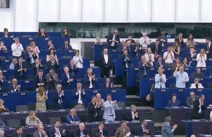 Beeld: Screenshot videobeelden Europees Parlement