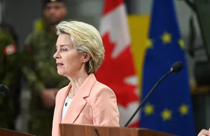 Ursula von der Leyen, voorzitter van de Europese Commissie. Foto: Dati Bendo, CC BY 4.0