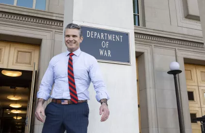 Hegseth is blij met de nieuwe naam van zijn werkplek, creativecommons/1.0