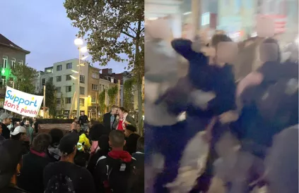 Beeld links: Fran Van Gassen. Beeld rechts: Stef Arends