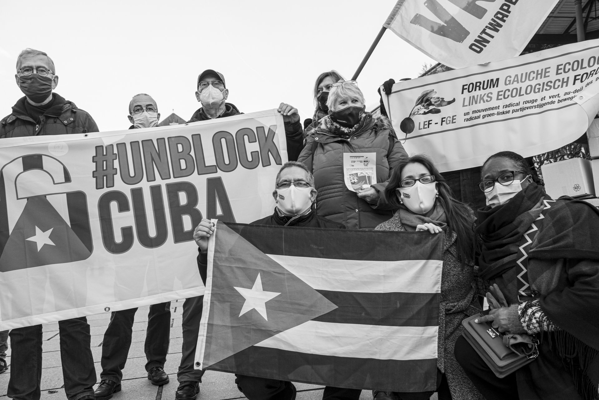 Actie in Gent sloop de financiële muur rond Cuba