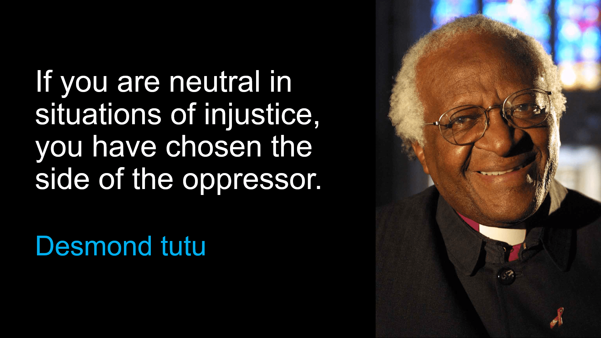 Visual Desmond Tutu