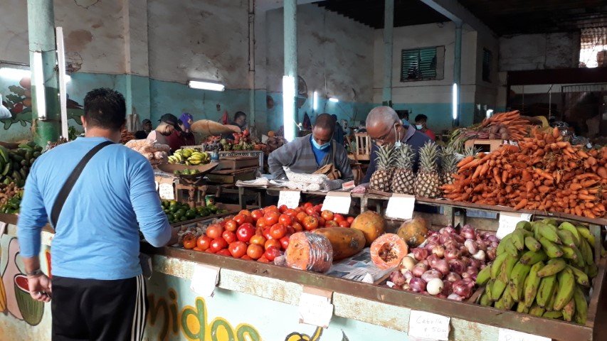groentenmarkt in Cuba