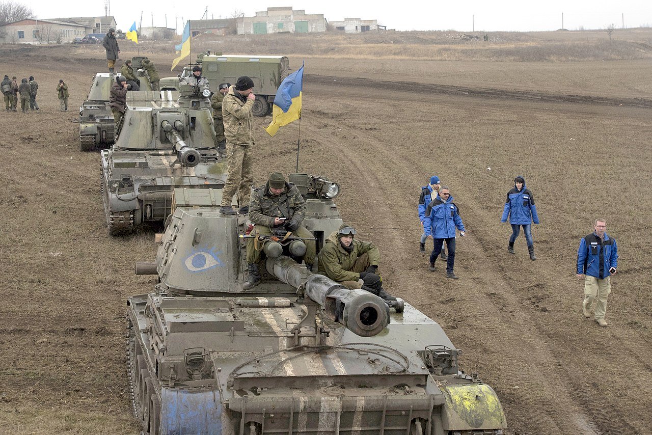 tanks in Oost-Oekraïne