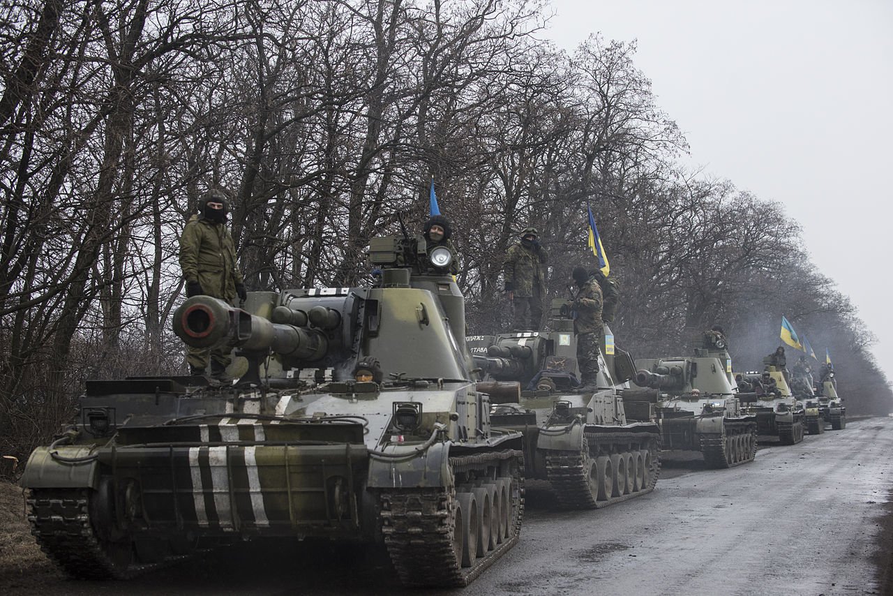 tanks in Oost-Oekraïne