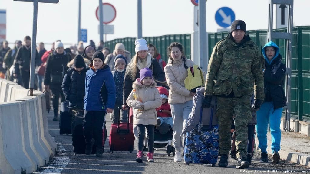Oekraïne vluchtelingen