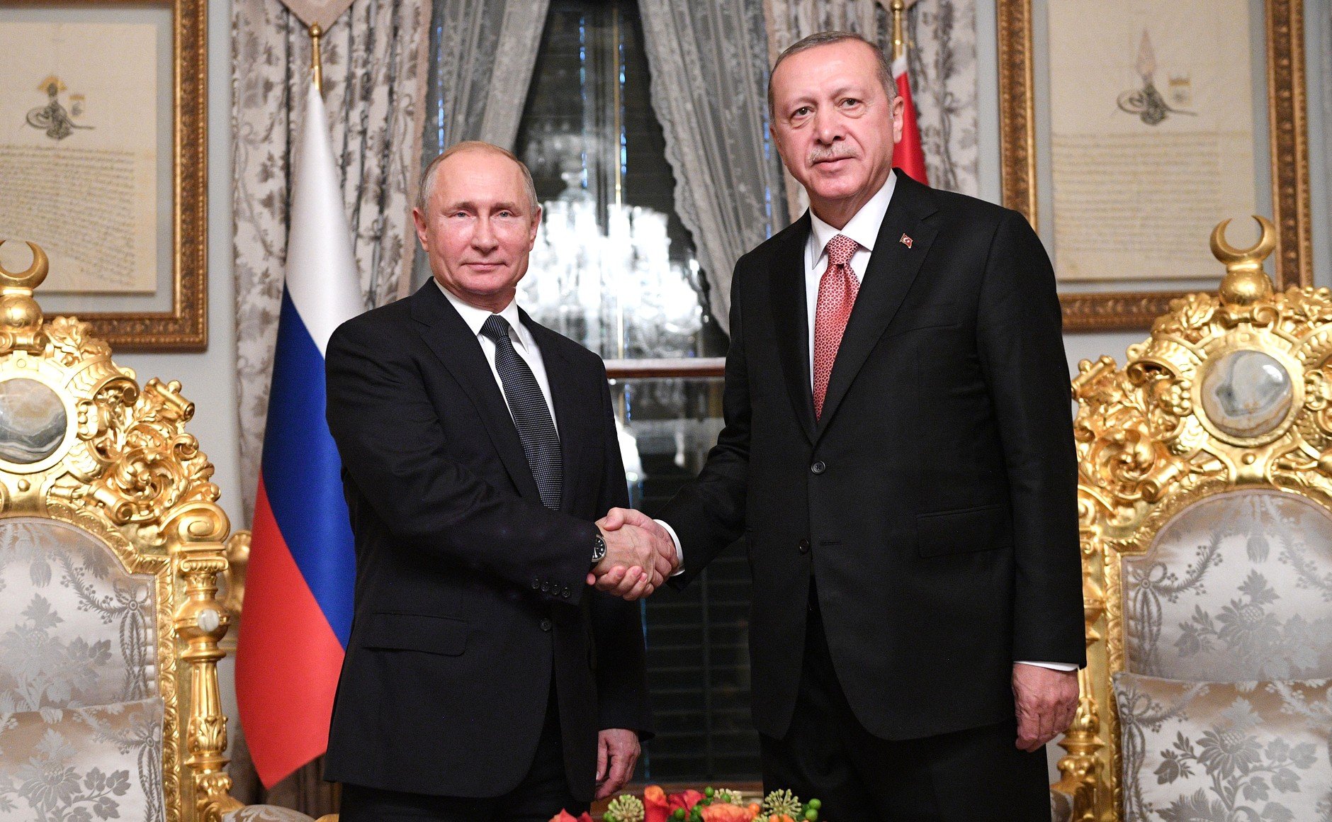 Poetin en Erdogan