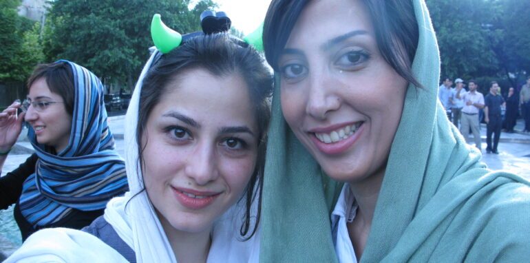 Twee Iraanse vrouwen