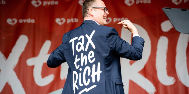 tax the rich Raoul Hedebouw