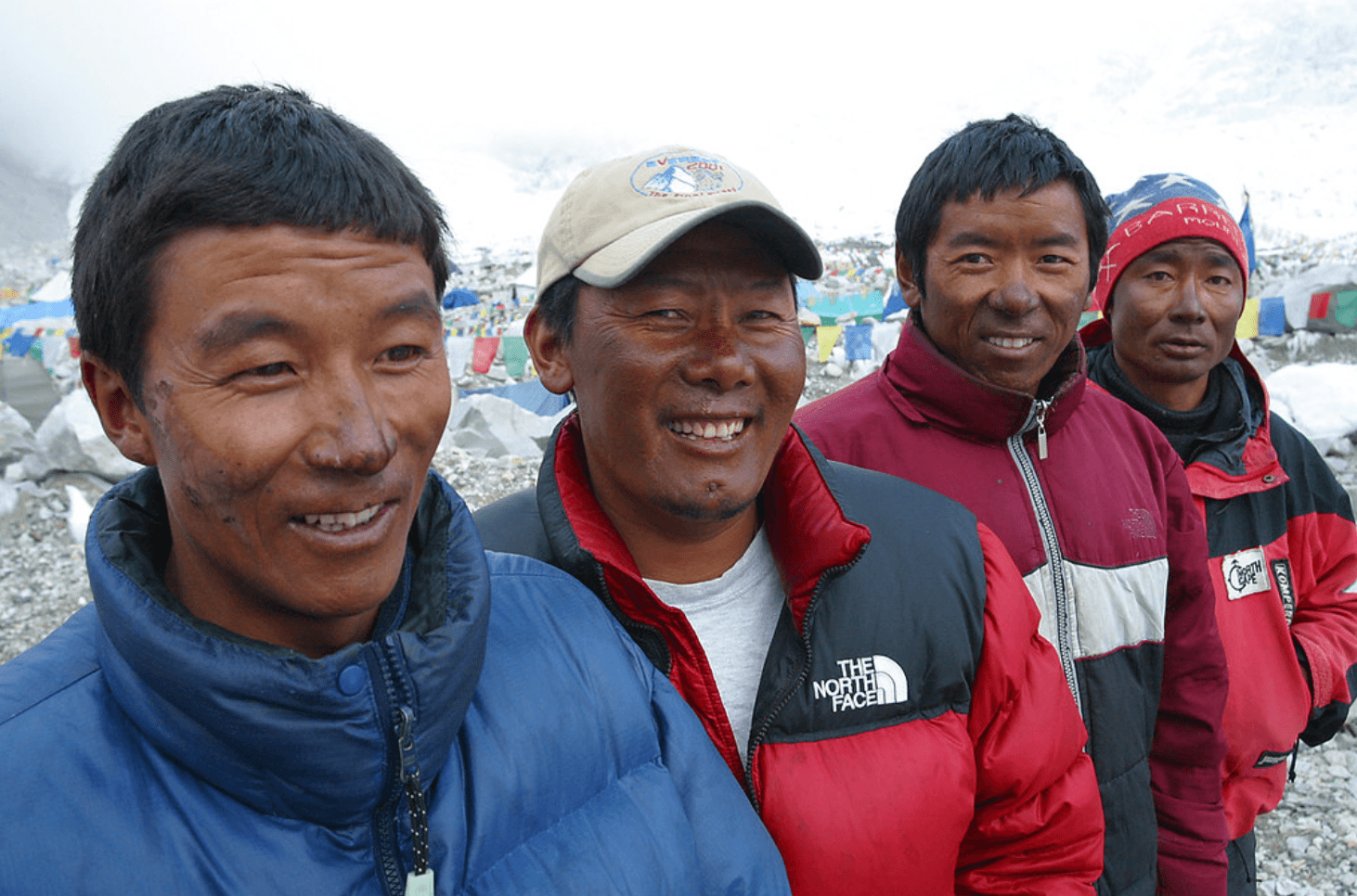 Sherpa's in de Himalaya.